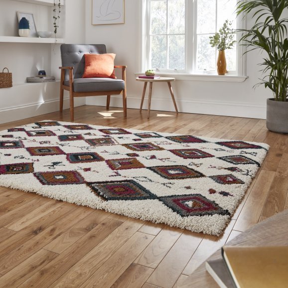 Royal Nomadic A636 Cream/Multi - Healy Furniture & Carpets
