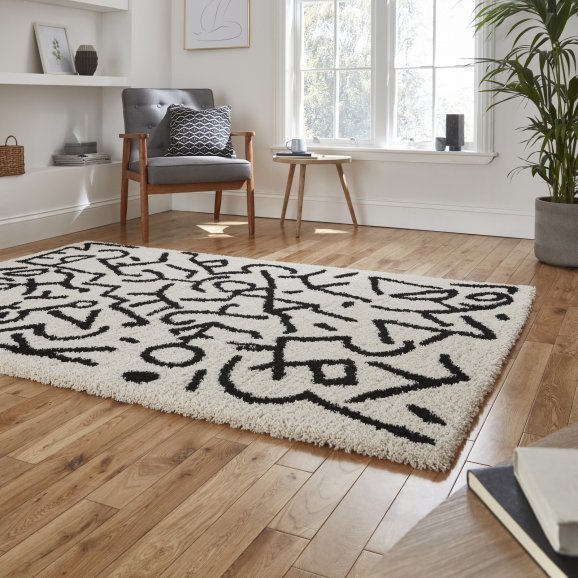 Royal Nomadic A637 White/Black - Healy Furniture & Carpets