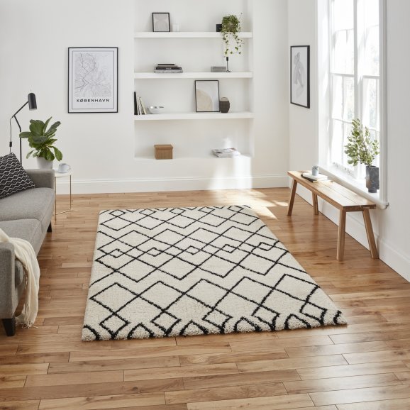 Royal Nomadic A638 White/Black - Healy Furniture & Carpets