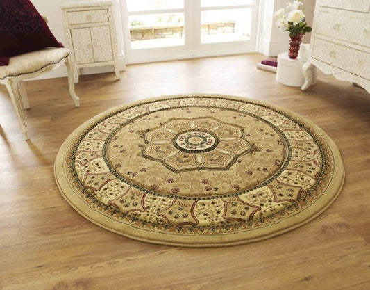Heritage 4400 Beige Circle - Healy Furniture & Carpets