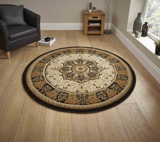 Heritage 4400 Black/Cream Circle - Healy Furniture & Carpets