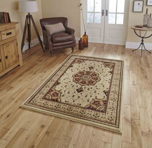 Heritage 4400 Cream/Red - Healy Furniture & Carpets