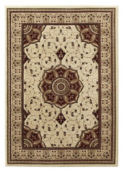 Heritage 4400 Cream/Red - Healy Furniture & Carpets