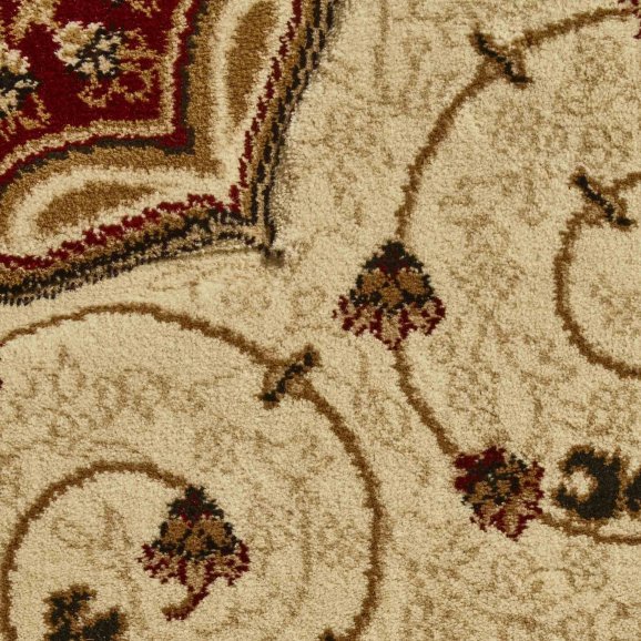 Heritage 4400 Cream/Red - Healy Furniture & Carpets