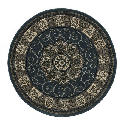 Heritage 4400 Dark Blue Circle - Healy Furniture & Carpets