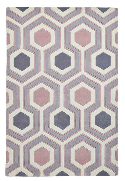 Hong Kong 3661 Grey/Rose - Healy Furniture & Carpets