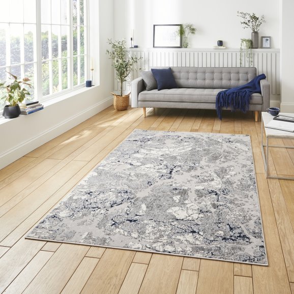Apollo 2677 Grey/Navy - Healy Furniture & Carpets