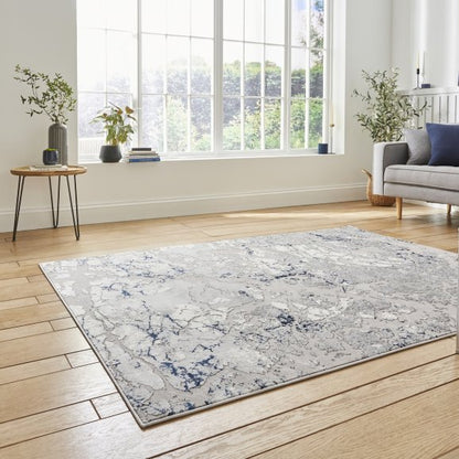 Apollo 2677 Grey/Navy - Healy Furniture & Carpets