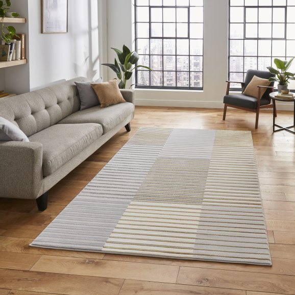 Apollo 2681 Grey/Gold - Healy Furniture & Carpets