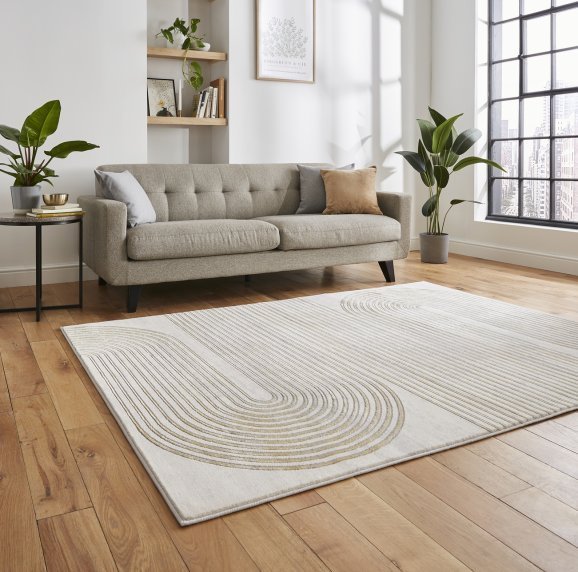 Apollo 2683 Grey/Gold - Healy Furniture & Carpets
