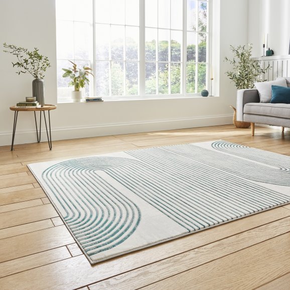 Apollo 2683 Grey/Green - Healy Furniture & Carpets