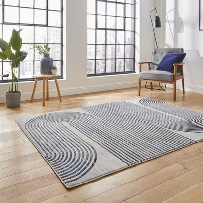 Apollo 2683 Grey/Navy - Healy Furniture & Carpets