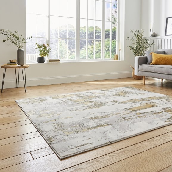 Apollo GR579 Grey/Gold - Healy Furniture & Carpets