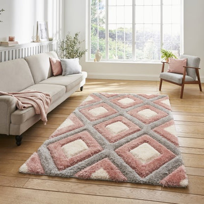 Olympia GR224 Grey/Pink - Healy Furniture & Carpets