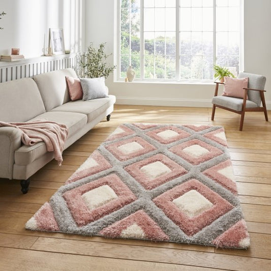 Olympia GR224 Grey/Pink - Healy Furniture & Carpets
