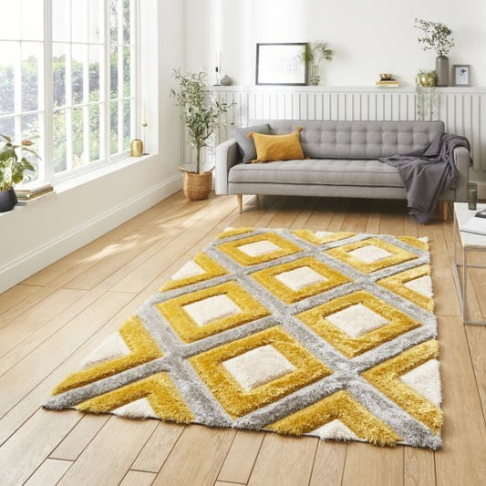 Olympia GR224 Grey/Yellow - Healy Furniture & Carpets