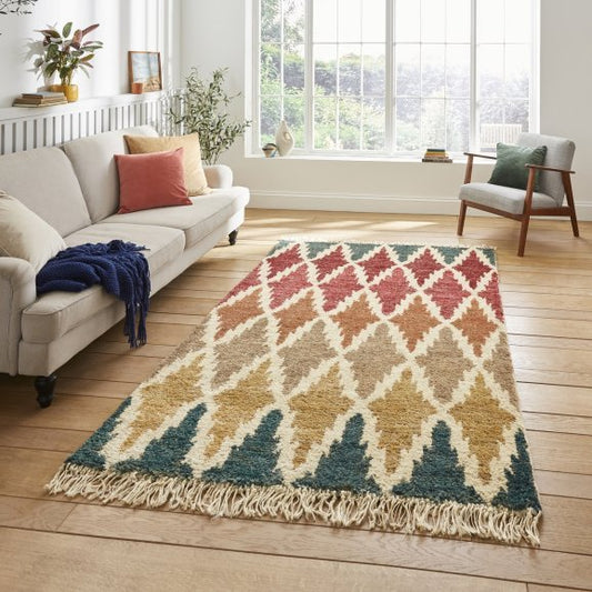Hemp 21470 Multi - Healy Furniture & Carpets