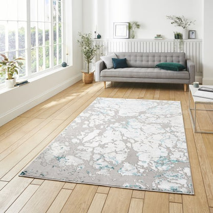 Apollo 2677 Grey/Green - Healy Furniture & Carpets