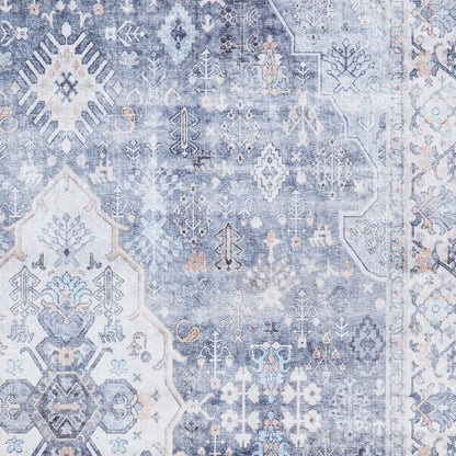 Tabriz H1156 Blue - Healy Furniture & Carpets