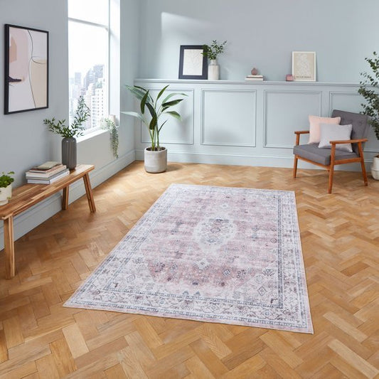 Tabriz H1156 Rose - Healy Furniture & Carpets