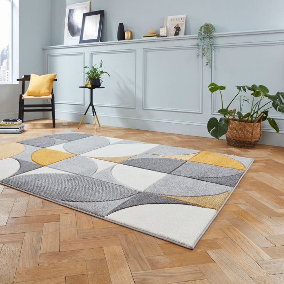 Matrix MT63 Grey/Yellow - Healy Furniture & Carpets