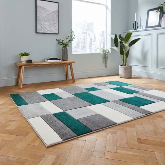 Matrix MT61 Grey/Green - Healy Furniture & Carpets