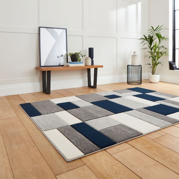 Matrix MT61 Grey/Navy - Healy Furniture & Carpets