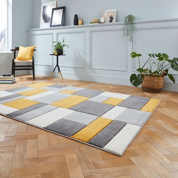 Matrix MT61 Grey/Yellow - Healy Furniture & Carpets