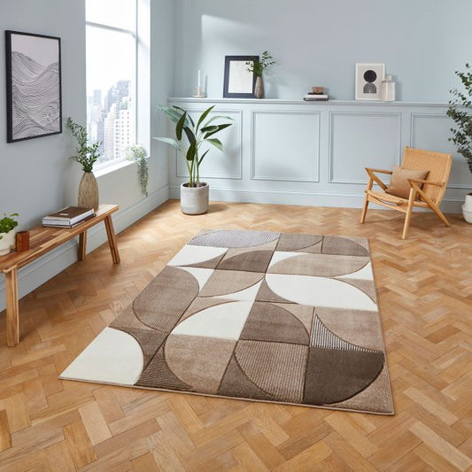 Matrix MT63 Beige/Brown - Healy Furniture & Carpets