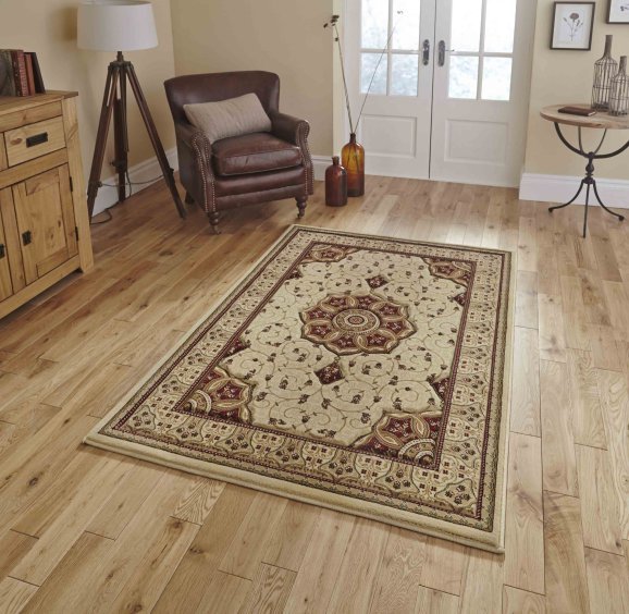 Heritage 4400 Cream/Red - Healy Furniture & Carpets
