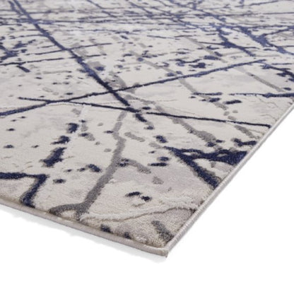 Artemis B8403A Blue/Silver - Healy Furniture & Carpets