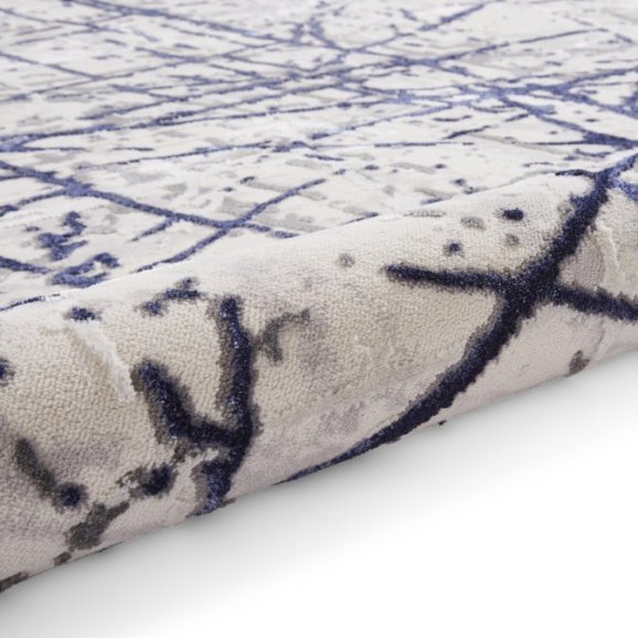 Artemis B8403A Blue/Silver - Healy Furniture & Carpets
