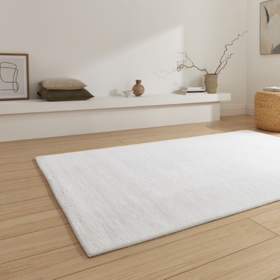 Snug Rug White - Healy Furniture & Carpets