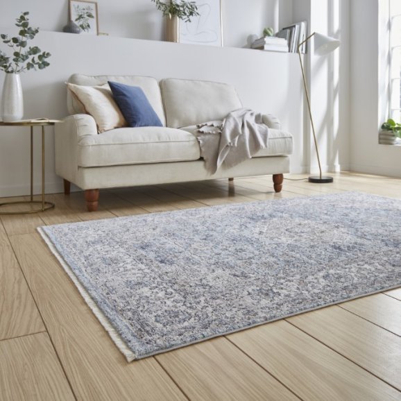 Vintage 35013 Blue - Healy Furniture & Carpets