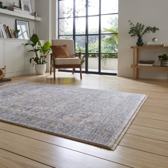 Vintage 35018 Blue - Healy Furniture & Carpets