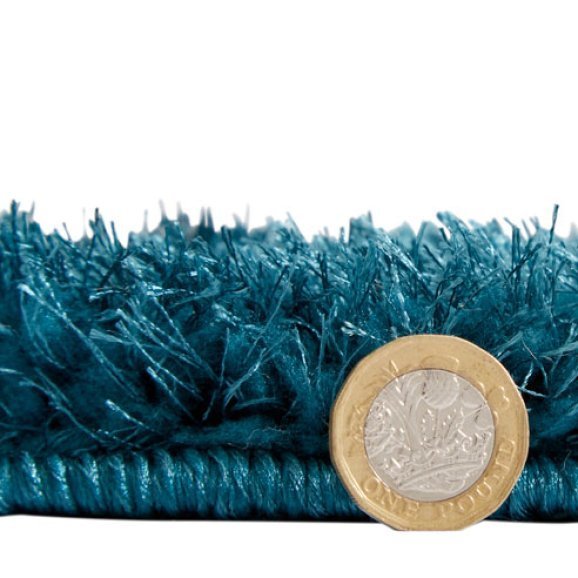Lux Shaggy Dark Green - Healy Furniture & Carpets