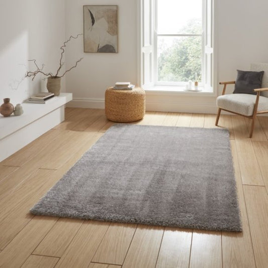 Lux Shaggy Silver - Healy Furniture & Carpets