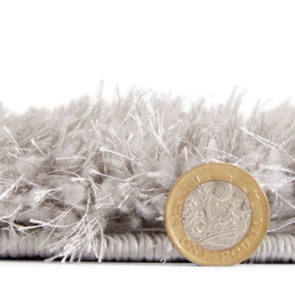 Lux Shaggy Silver - Healy Furniture & Carpets