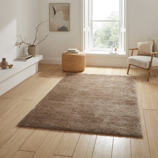 Lux Shaggy Walnut - Healy Furniture & Carpets