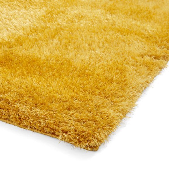 Lux Shaggy Yellow - Healy Furniture & Carpets