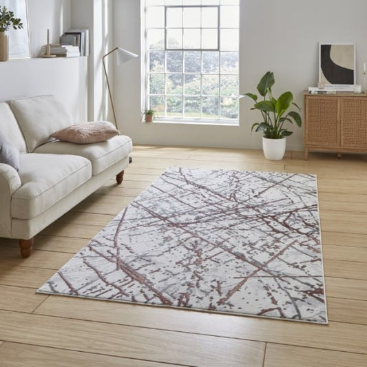 Artemis B8403A Pink/Silver - Healy Furniture & Carpets