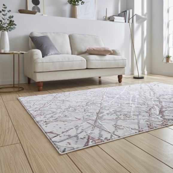 Artemis B8403A Pink/Silver - Healy Furniture & Carpets