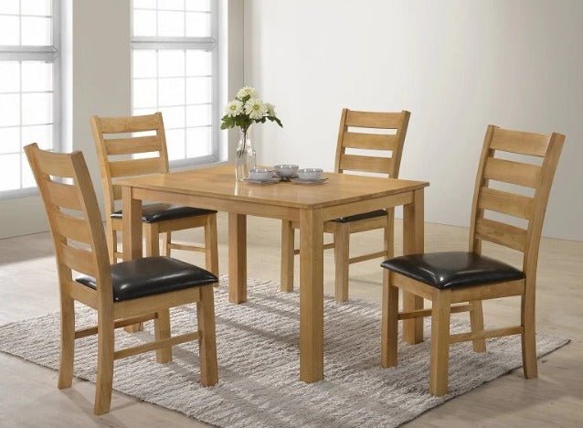 Columbia 4 Ft Dining Set - Healy Furniture & Carpets