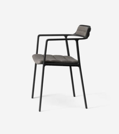 Vipp Armchair Black Leathe - Healy Furniture & Carpets