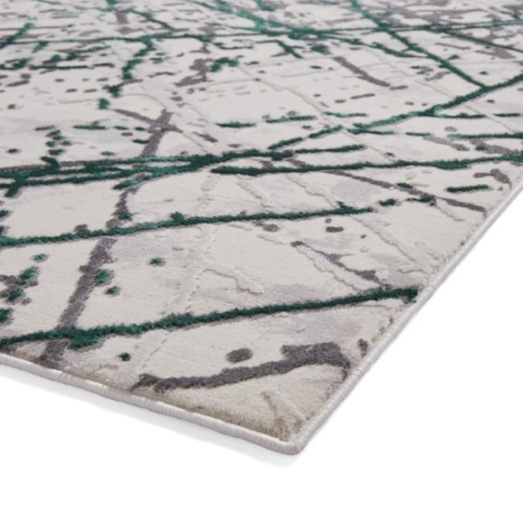 Artemis B8403A Green/Silver - Healy Furniture & Carpets